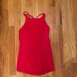 Older Lululemon Red tank Top size 4